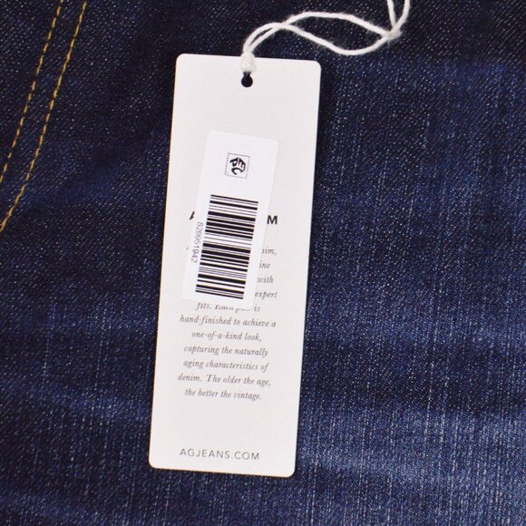 NEW Adriano Goldschmied Mens Jeans 40 Blue Denim The Everett Cotton Blend - Picture 3 of 12